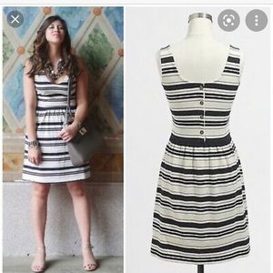 J Crew Striped Dress